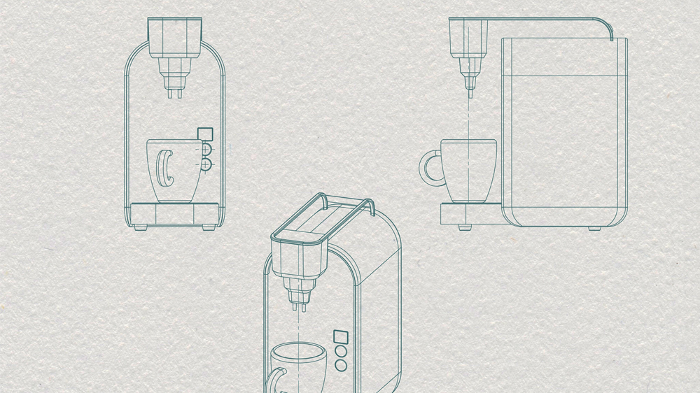 全自动咖啡机设计-咖啡机设计-咖啡机产品外观设计 全自动咖啡机设计-咖啡机设计-咖啡机产品外观设计