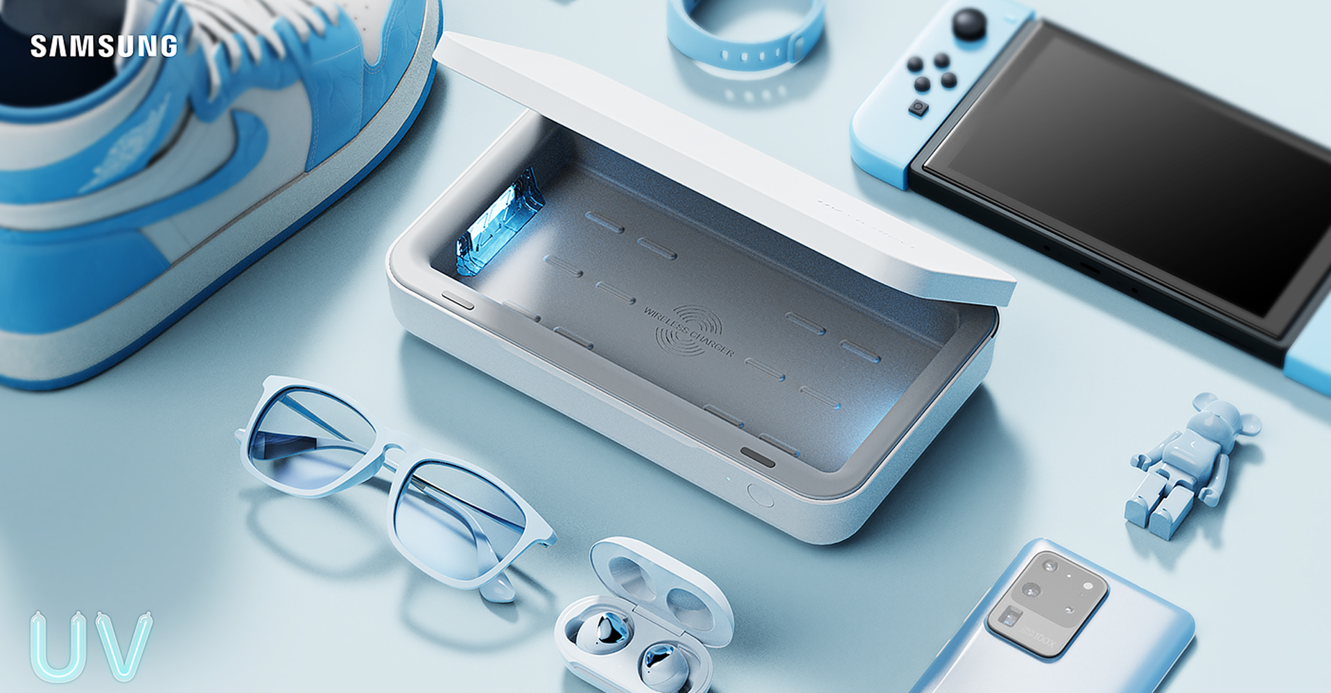 三星SAMSUNG紫外线消毒盒设计 三星SAMSUNG紫外线消毒盒设计