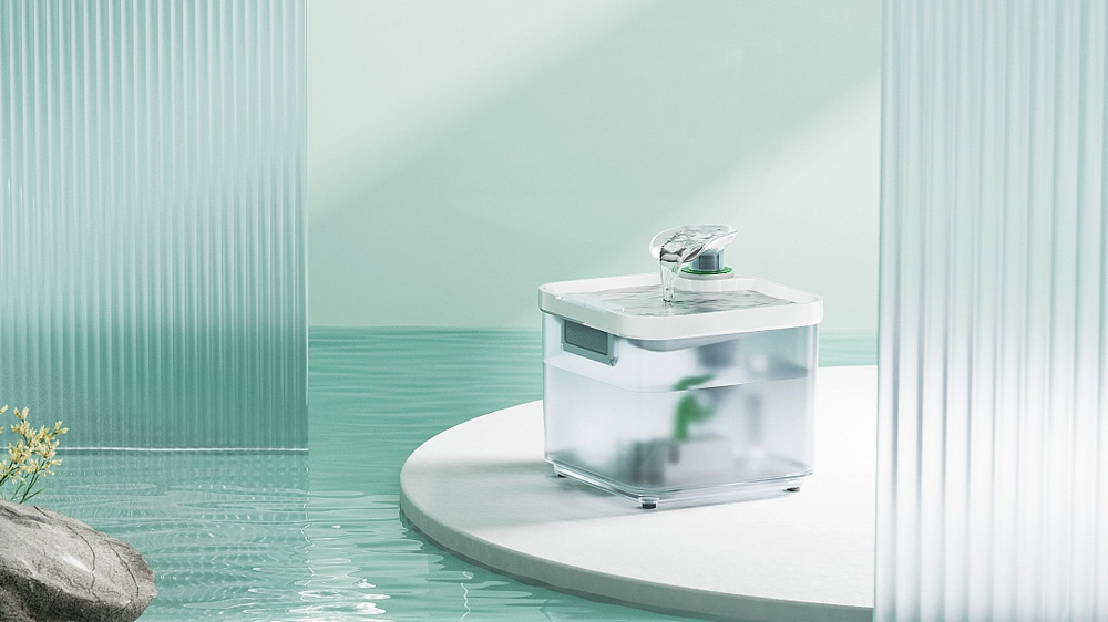 宠物产品设计|宠物自动饮水机设计|宠物自动喂食器设计