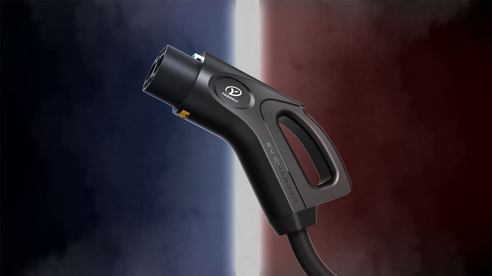 一体式交流充电枪设计