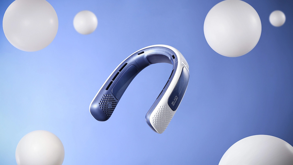 挂脖风扇设计-风扇外形设计-风扇外观结构设计