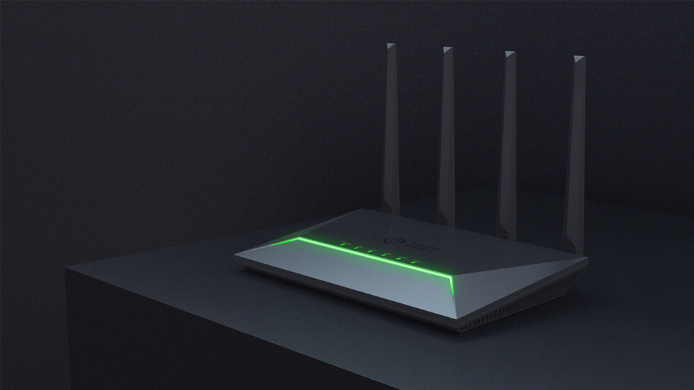 路由器工业设计-路由器外观工业设计-路由器结构工业设计