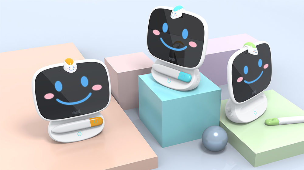 AI 陪护机器人外观设计