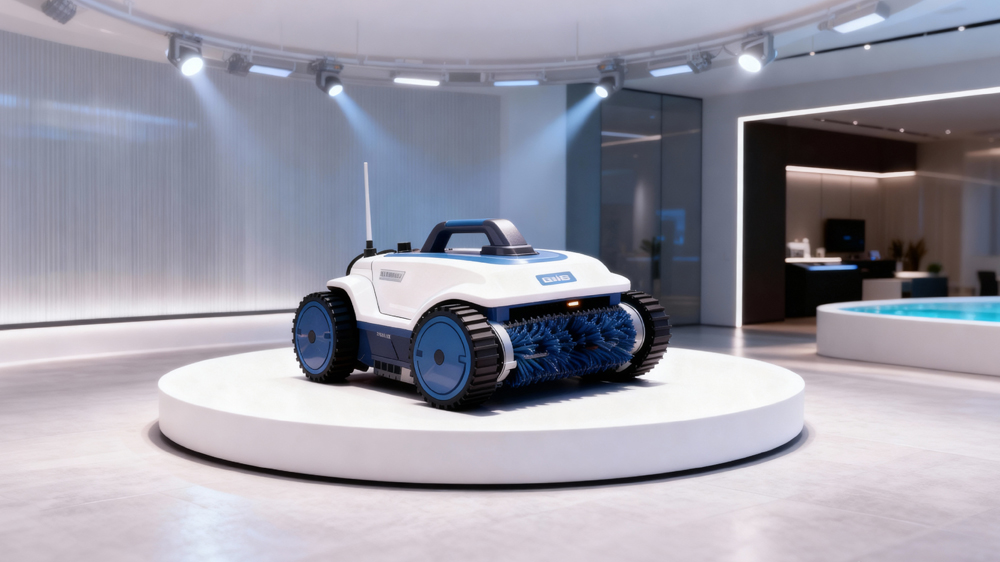 泳池清洁机器人设计-泳池清洁机器人外观设计-泳池清洁机器人结构设计