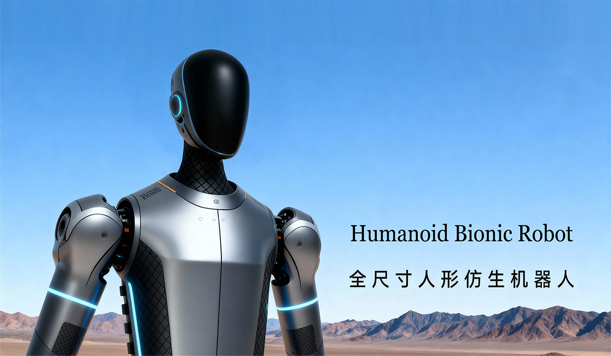 全尺寸仿生机器人设计