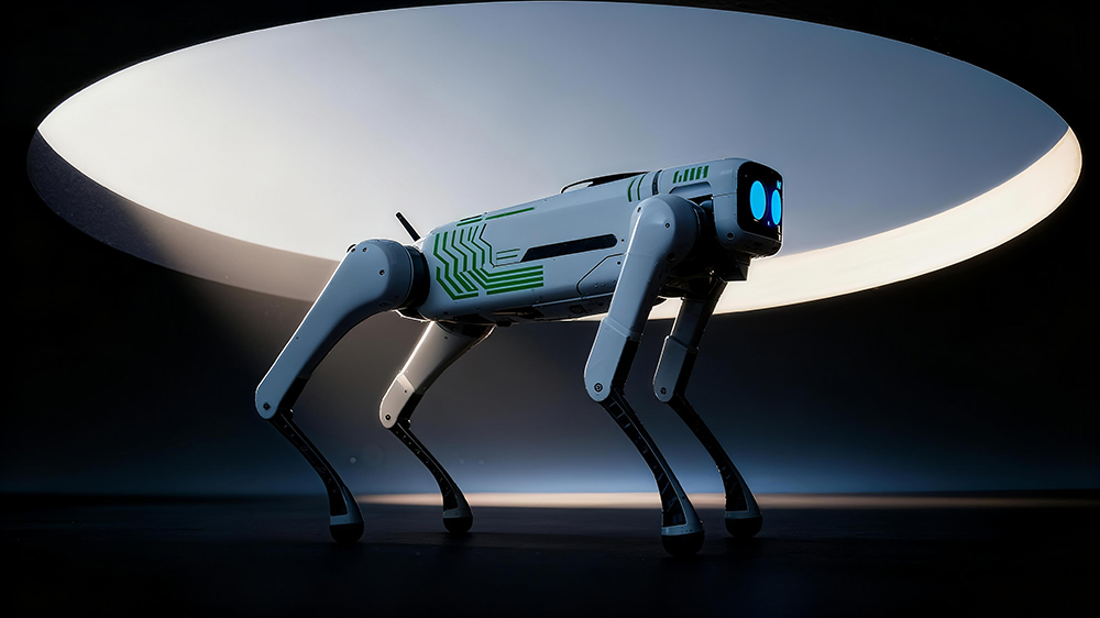 四足机器狗设计-机器狗外观设计-机器狗结构设计