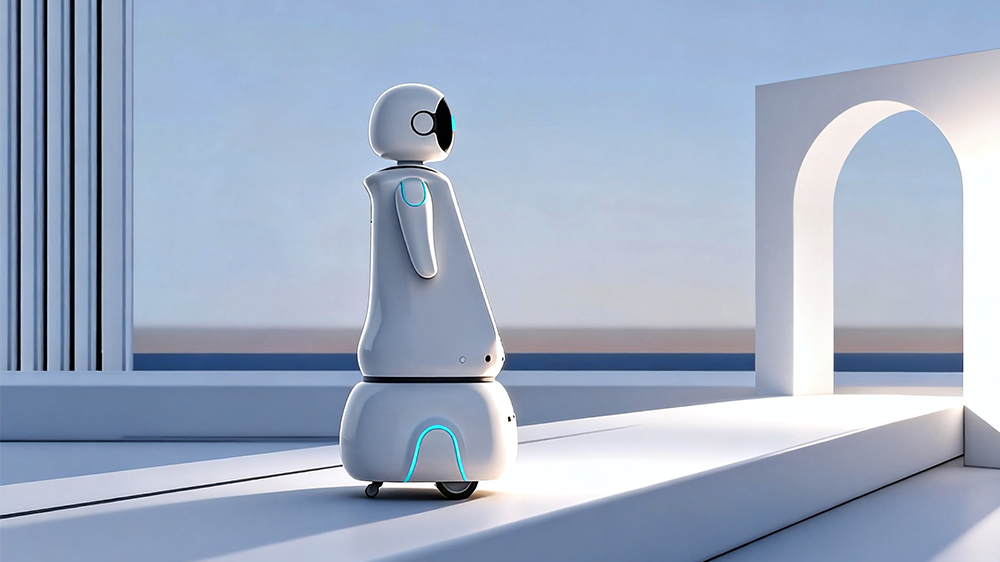 服务型机器人外观造型设计 服务型机器人外观造型设计