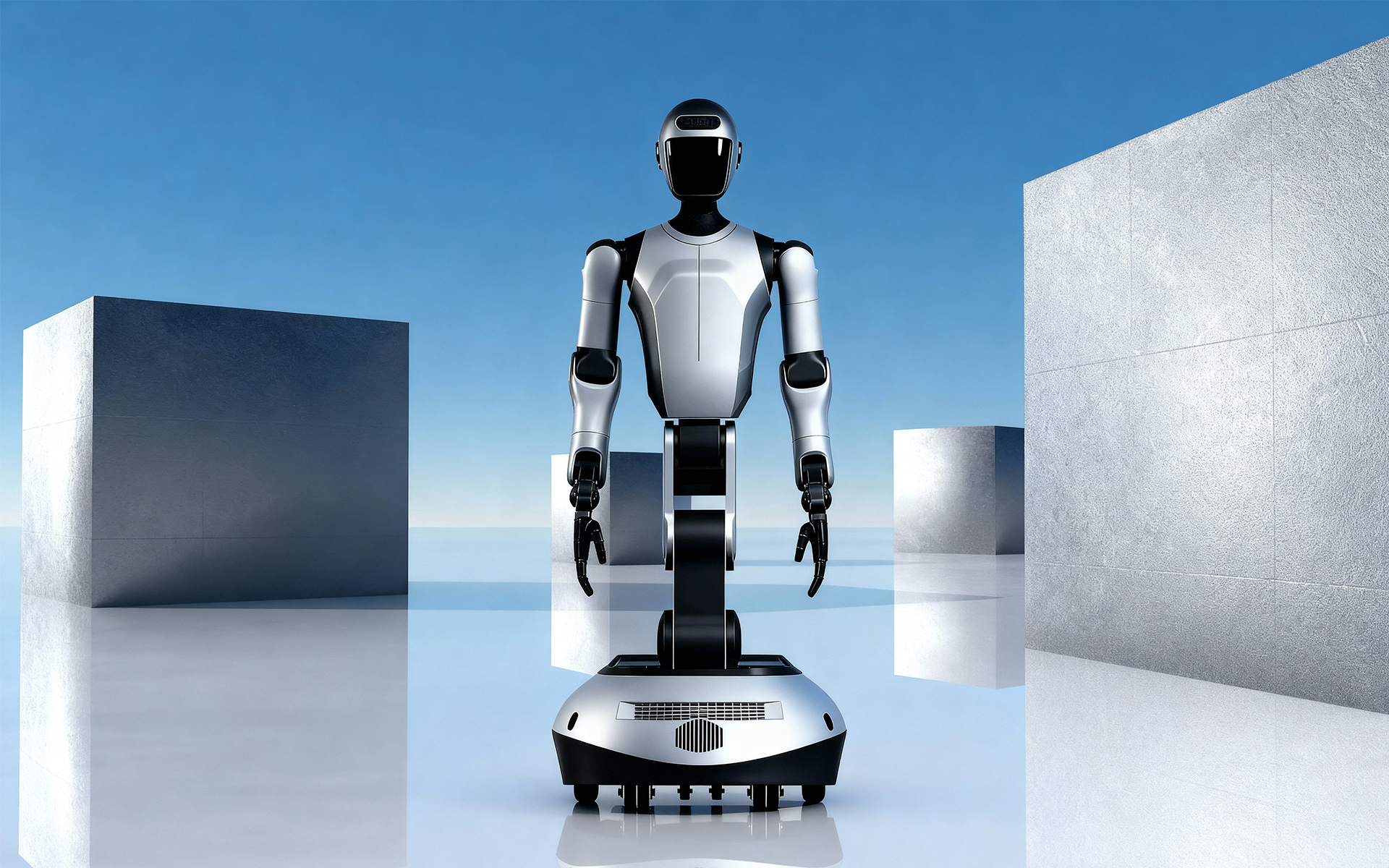 轮式人形机器人设计